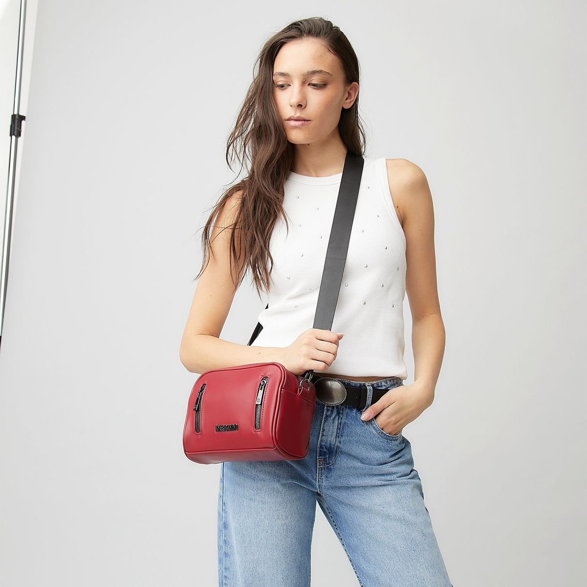 AMERICANINO - Bandolera Americanino Diseño Liso Mujer