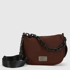 AMERICANINO - Bandolera Mujer Poliéster Diseño Cadena Roja