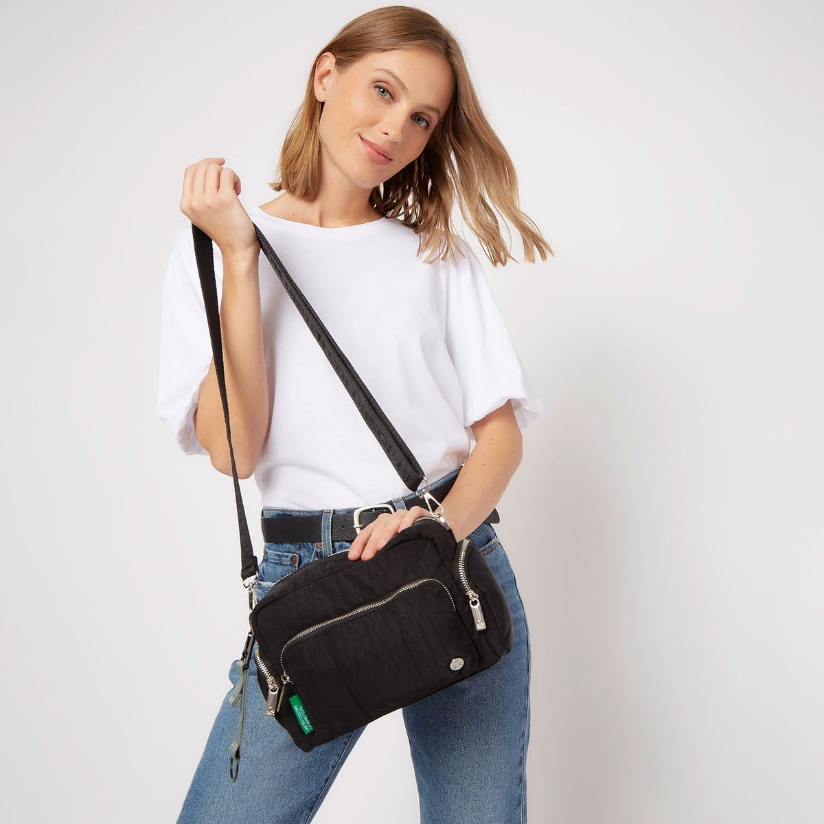 BENETTON - Bandolera Mujer Benetton