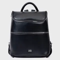 BASEMENT - Mochila Negra Mujer Estilo Urbano