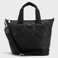 BASEMENT - Cartera Acolchada De Hombro Para Mujer Cierre Metálico