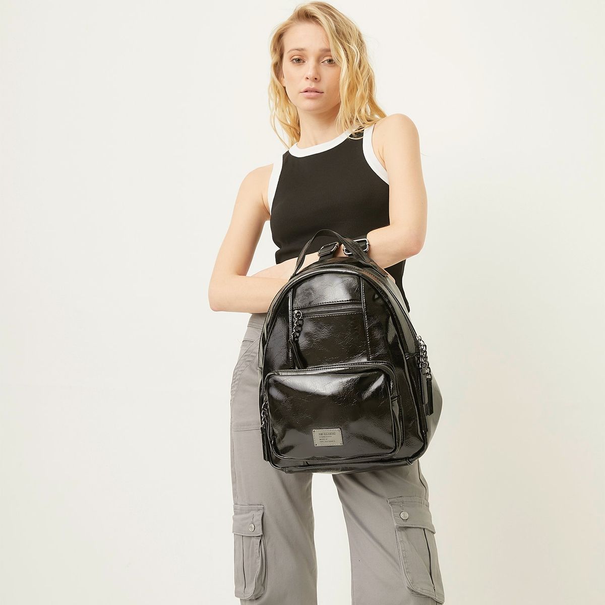 AMERICANINO - Mochila Americanino Casual Roja Mujer