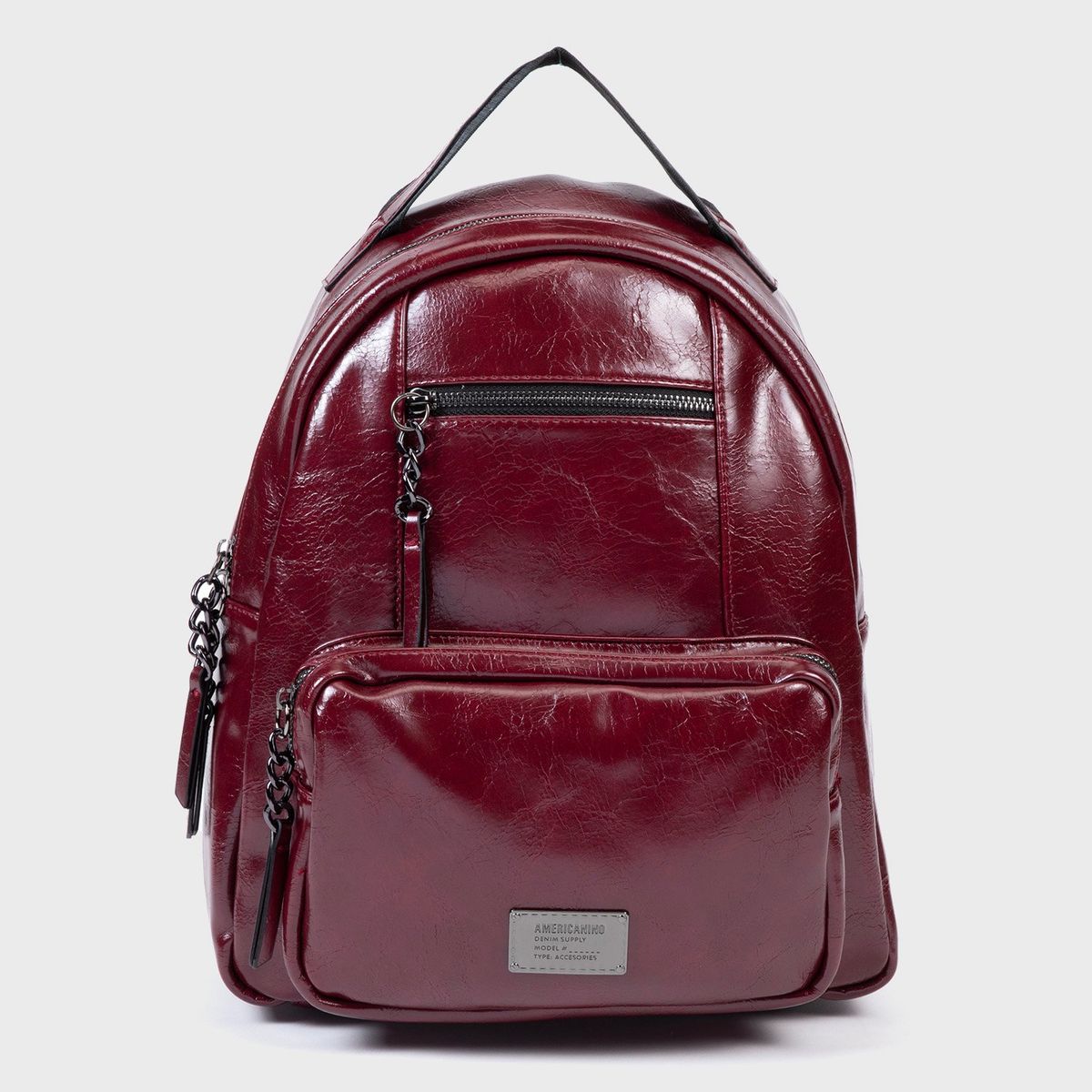 AMERICANINO - Mochila Americanino Casual Roja Mujer