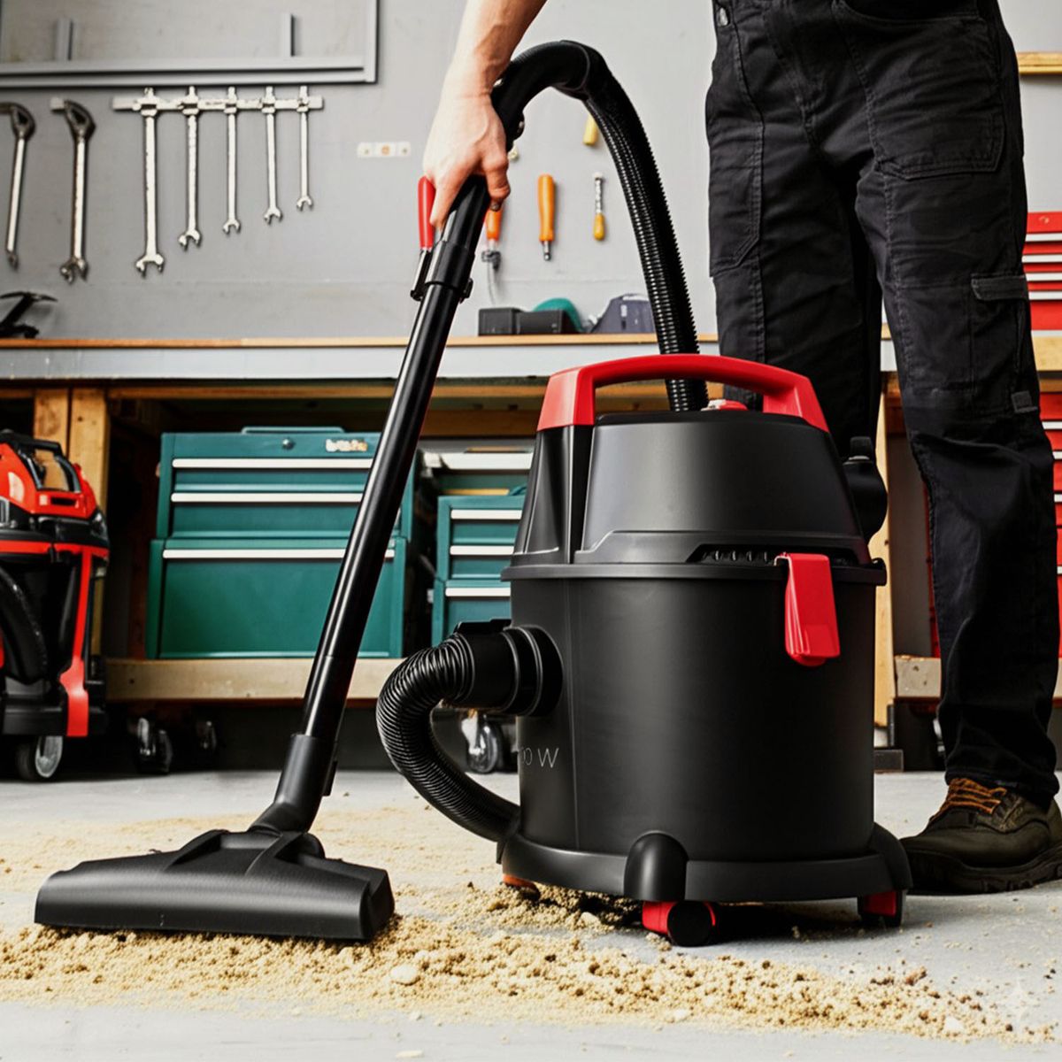 WURDEN - Aspiradora Tambor Wet&Dry 15 Lts 1600W WVC-TROMMEL15