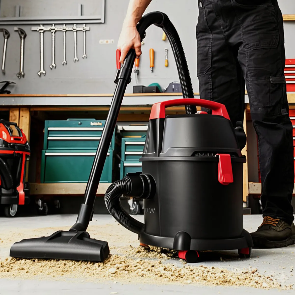 WURDEN - Aspiradora Tambor Wet&Dry 15 Lts 1600W WVC-TROMMEL15