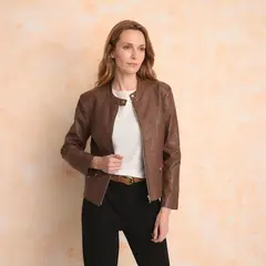 S COCCI - Chaqueta PU Mujer S.Cocci