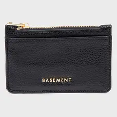 BASEMENT - Billetera Texturizada Mujer Cierre Cremallera