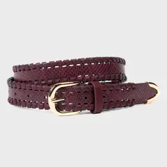 BASEMENT - Cinturón Casual Liso Mujer
