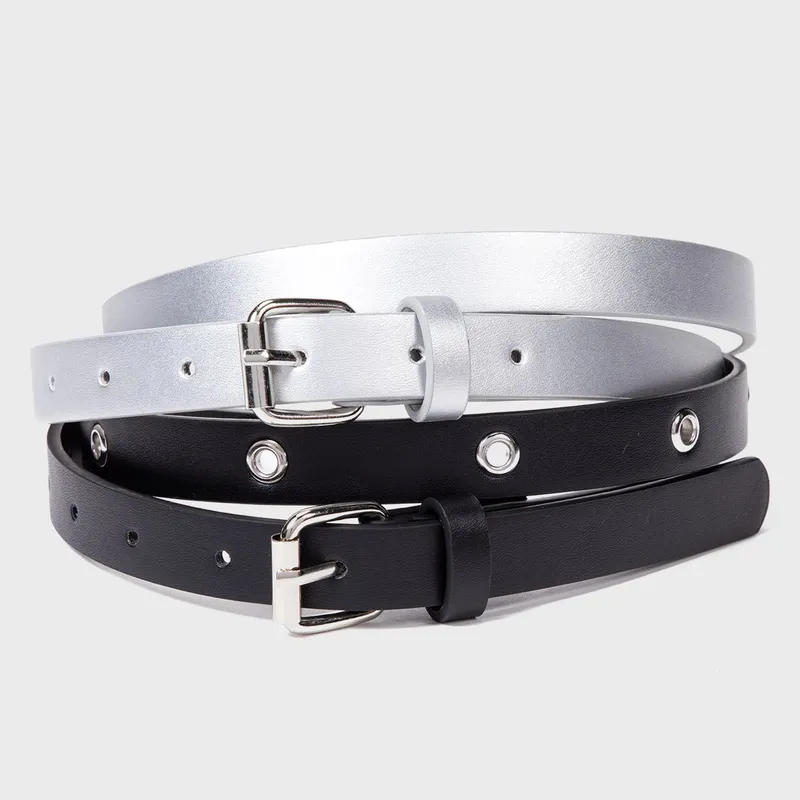 SYBILLA - Cinturones Sybilla Casual Pack De 2 Mujer