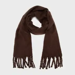 BASEMENT - Bufanda Diseño A Cuadros Mujer