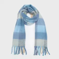 BASEMENT - Bufanda Diseño A Cuadros Mujer