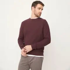 NEWPORT - Sweater Casual de Algodón Hombre Manga Larga