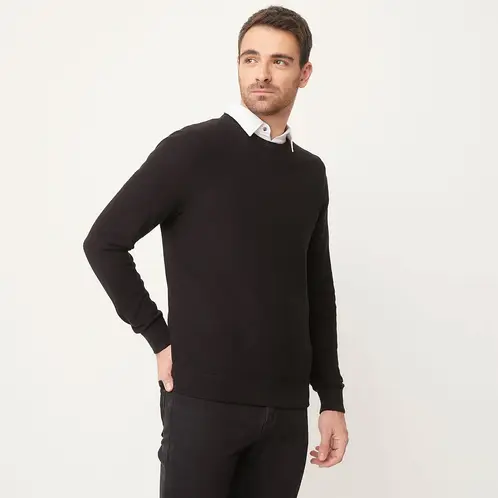 NEWPORT - Sweater Casual de Algodón Hombre Manga Larga