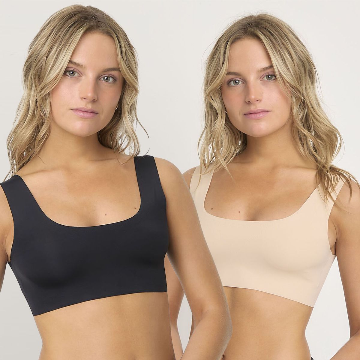 SYBILLA - Pack De 2 Sostenes Microfibra Mujer Sybilla