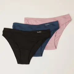 BENETTON - Pack De 3 Calzones Colaless Mujer