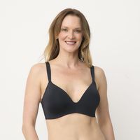 Sostén Microfibra Liso Sin Copa Mujer