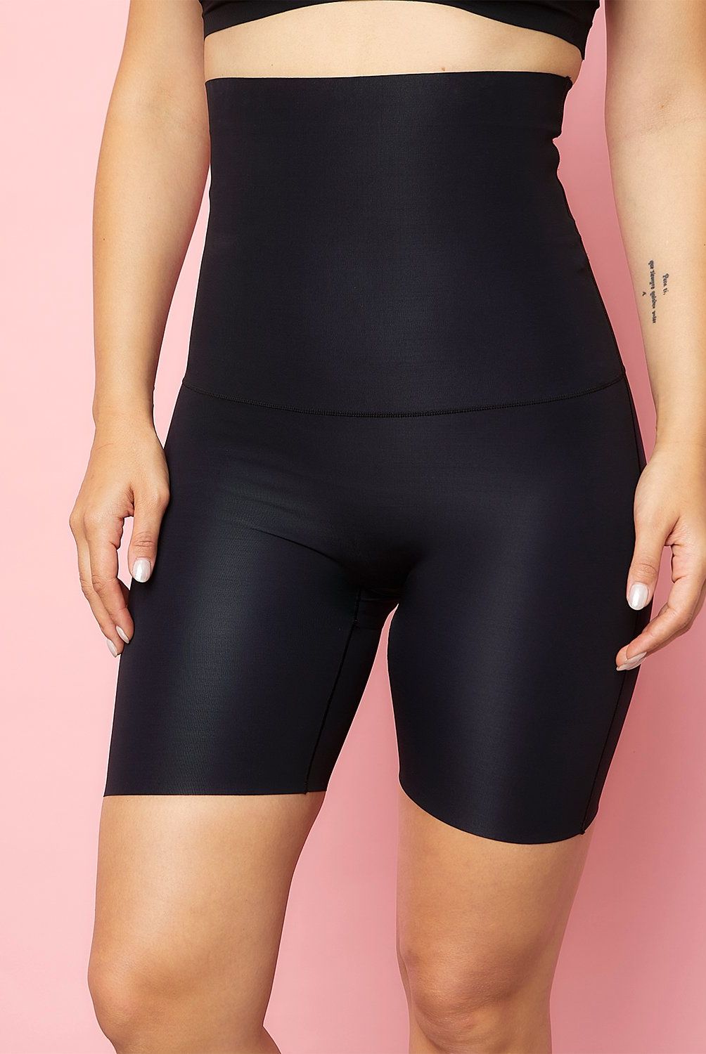 BLU - Faja Short Blu Poliamida Mujer Control Abdomen