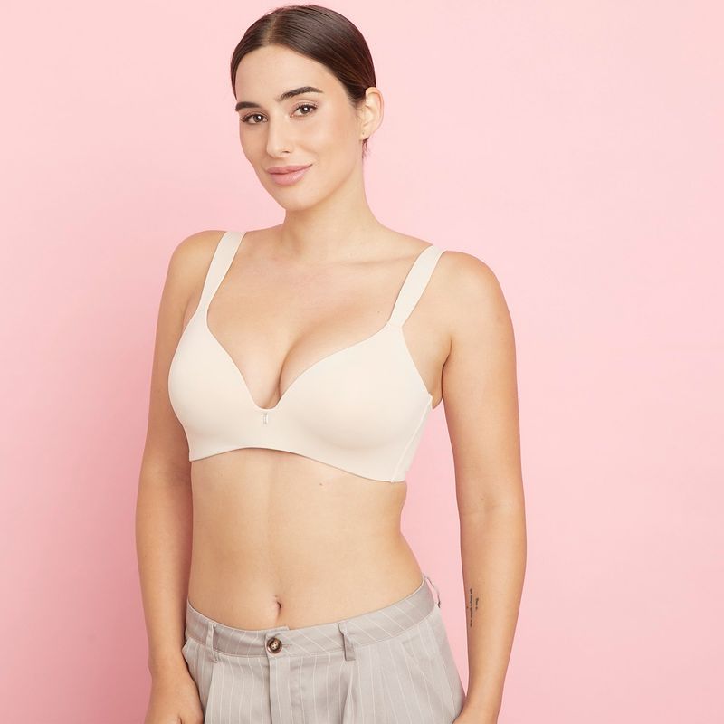 BLU - Sost�n Microfibra Cobertura Mujer Sin Copa