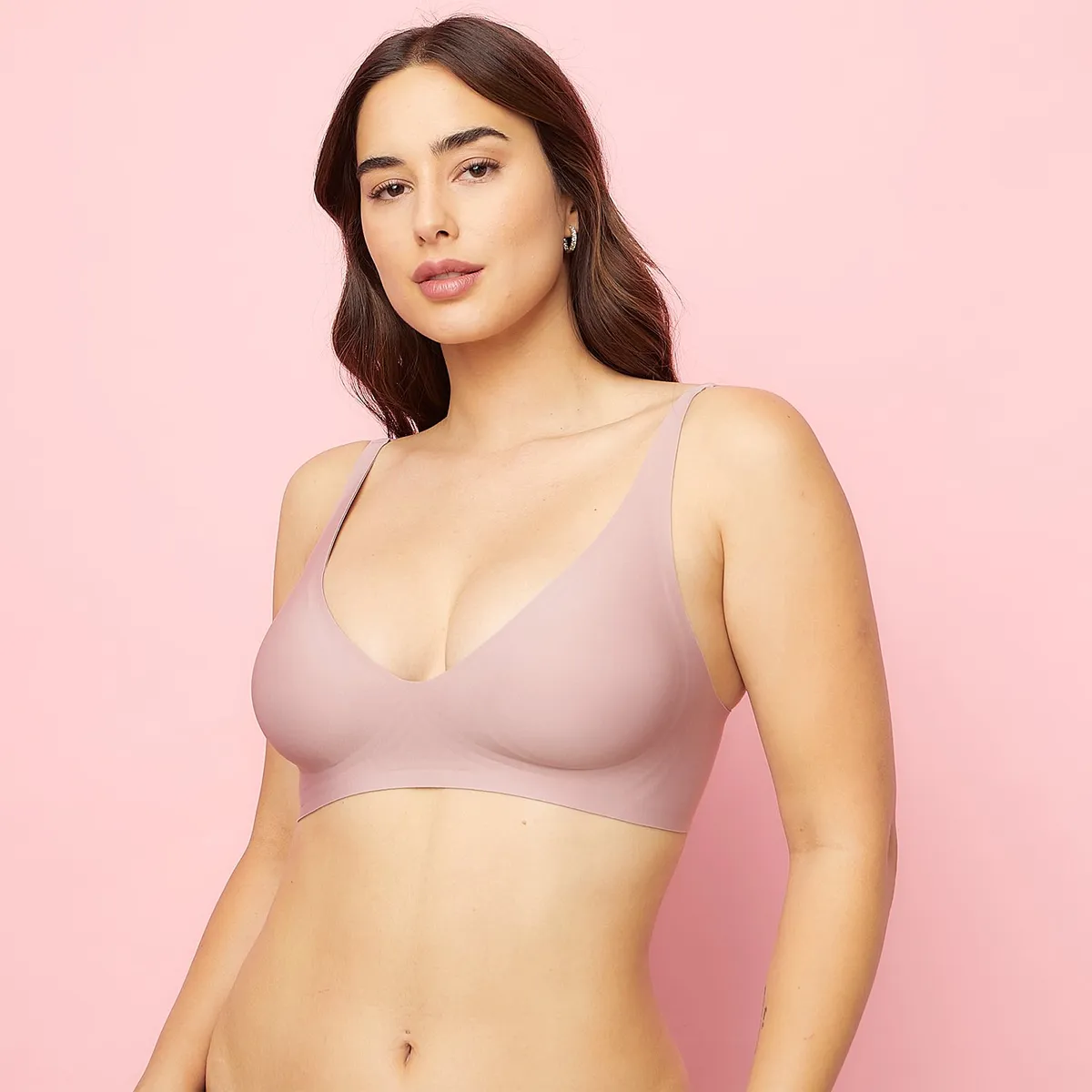 BLU - Sostén Deportivo Blu Mujer Poliamida Sin Arco Diseño Liso