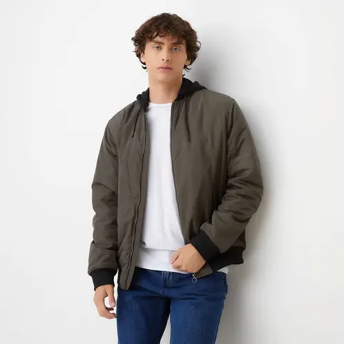 BEARCLIFF - Parka Bomber Hombre