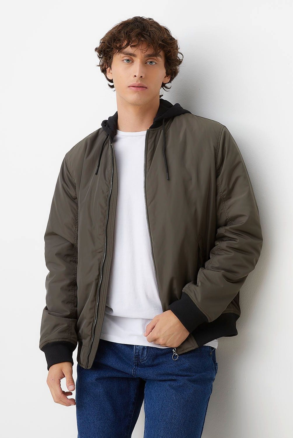 BEARCLIFF - Parka Bomber Hombre Bearcliff