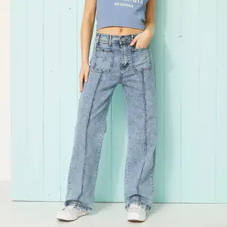 DOO AUSTRALIA - Jeans Recto Mujer Casual Algodón