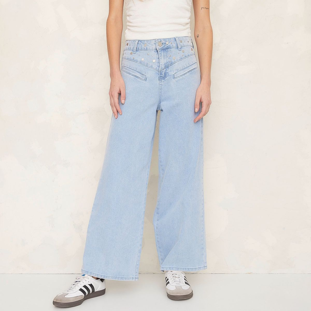 AMERICANINO - Jeans Americanino Denim Mujer Tiro Medio