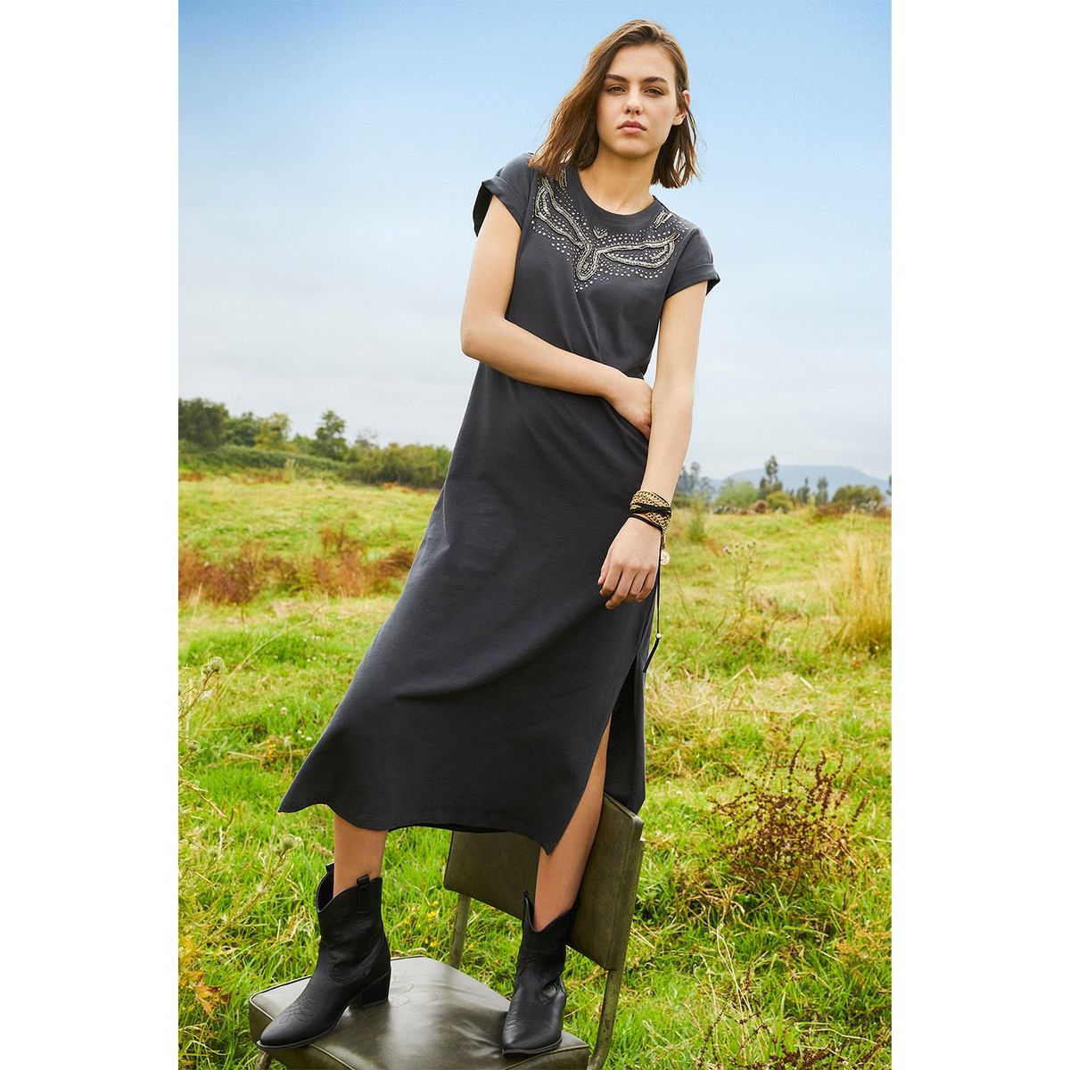 AMERICANINO - Vestido Americanino Casual Mujer