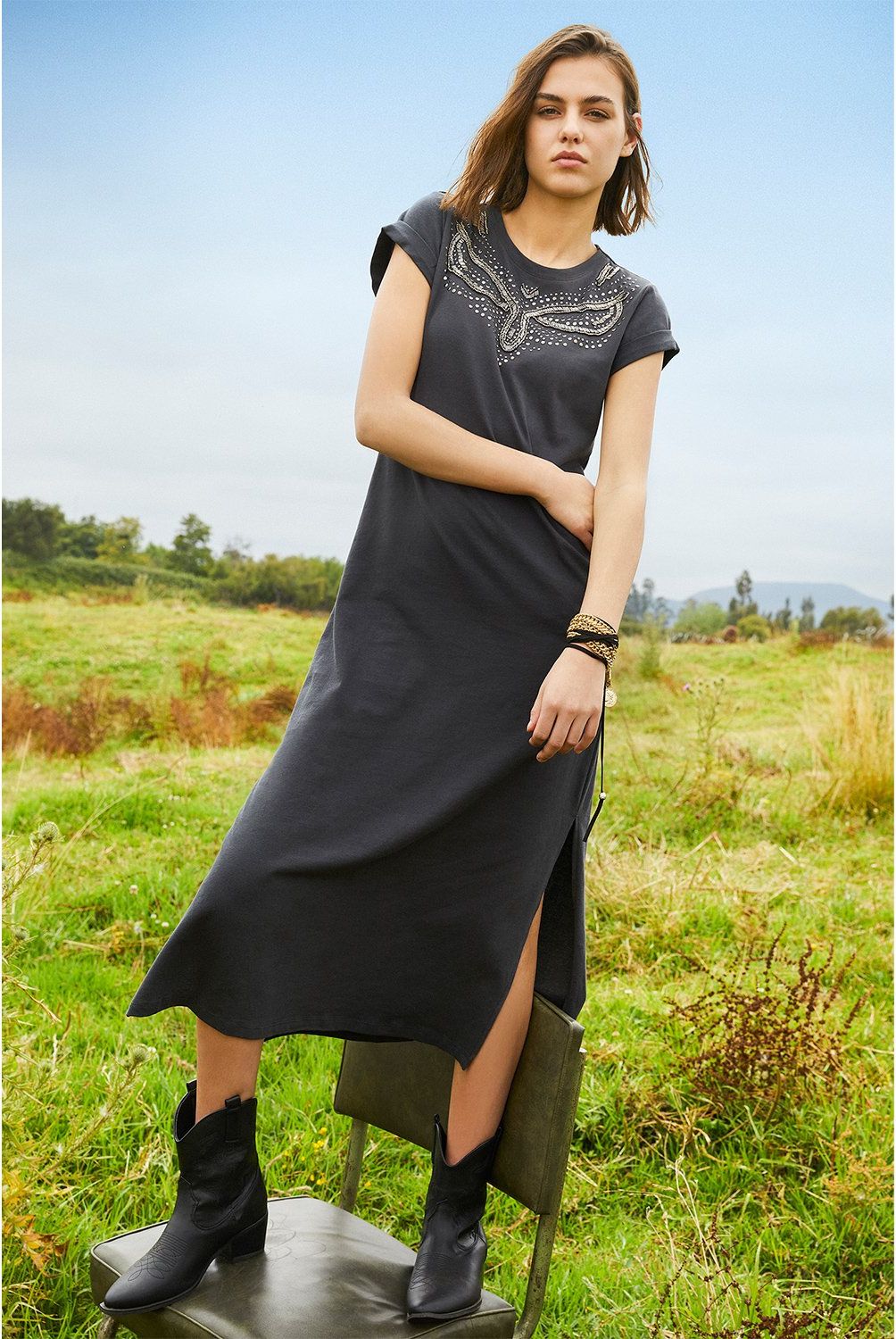 AMERICANINO - Vestido Americanino Casual Mujer