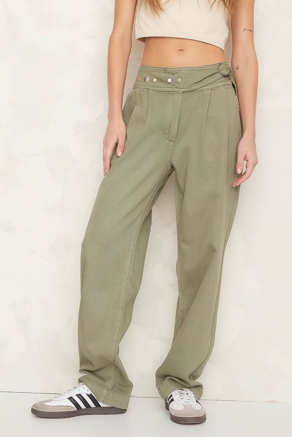 AMERICANINO - Pantalón Americanino Tiro Medio Mujer