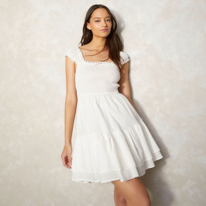 SYBILLA - Vestido Sybilla Casual Manga Corta Mujer