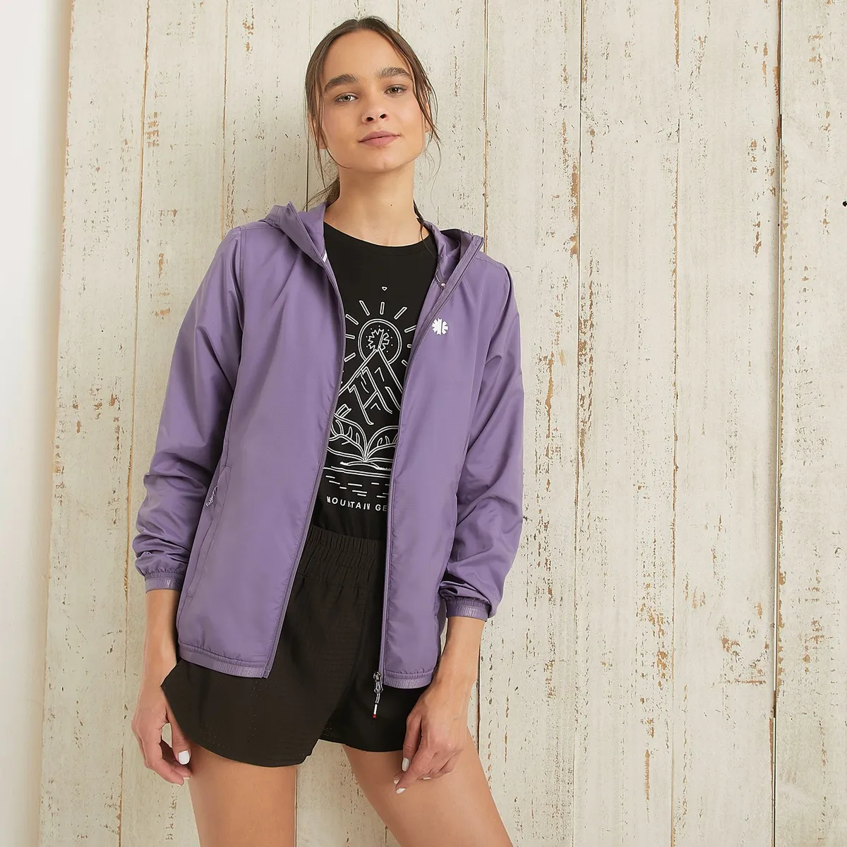 MOUNTAIN GEAR - Cortaviento Deportivo Impermeable Outdoor Mountain Gear Mujer