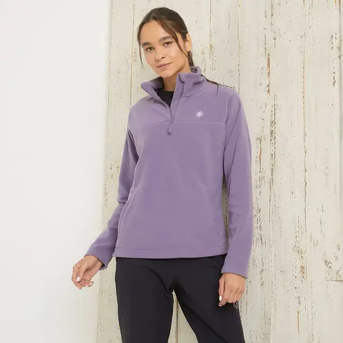 MOUNTAIN GEAR - Polar Deportivo Manga Larga Mujer Con Cremallera