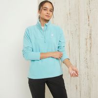 Polar Deportivo Manga Larga Mujer Con Cremallera