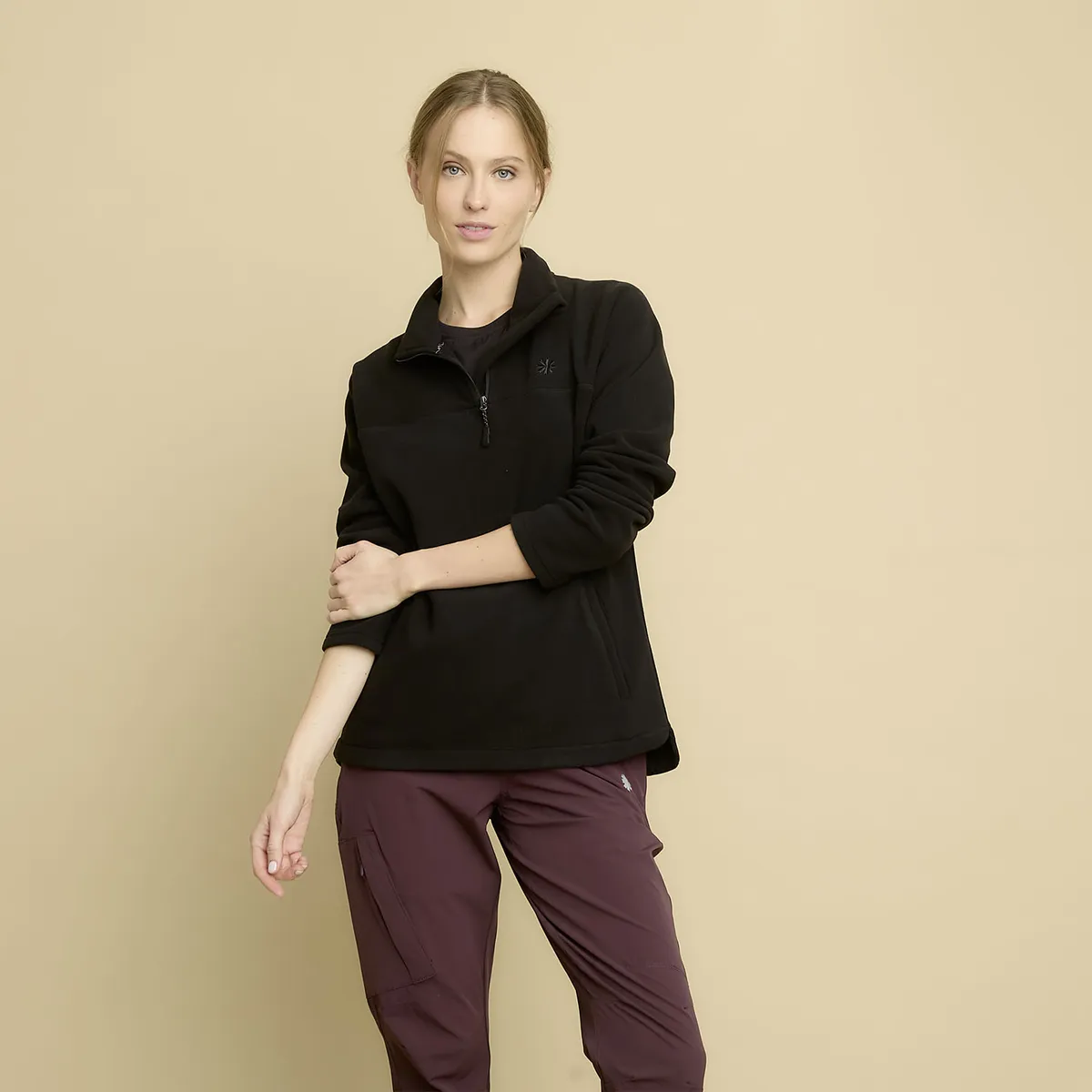 MOUNTAIN GEAR - Polar Deportivo Mountain Gear Manga Larga Mujer Con Cremallera