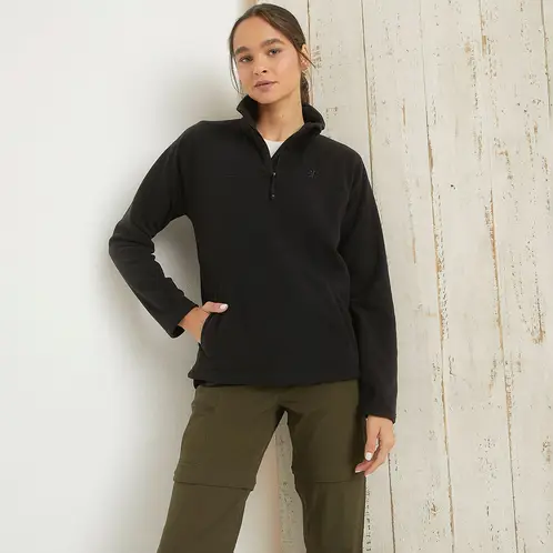 MOUNTAIN GEAR - Polar Deportivo Manga Larga Mujer Con Cremallera