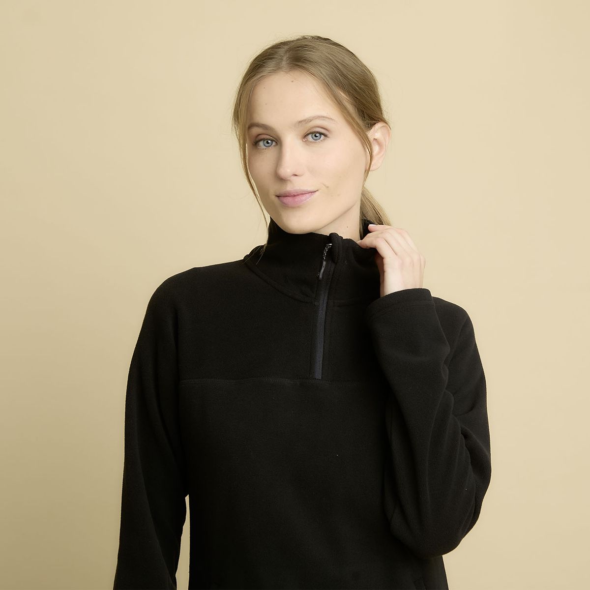 MOUNTAIN GEAR - Polar Deportivo Mountain Gear Manga Larga Mujer Con Cremallera