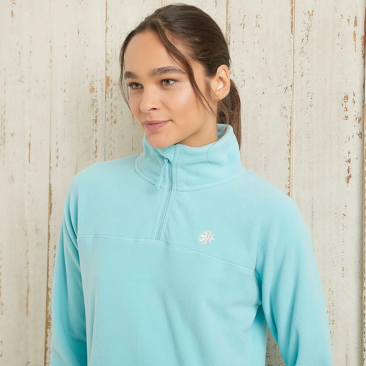 MOUNTAIN GEAR - Polar Deportivo Mountain Gear Manga Larga Mujer Con Cremallera