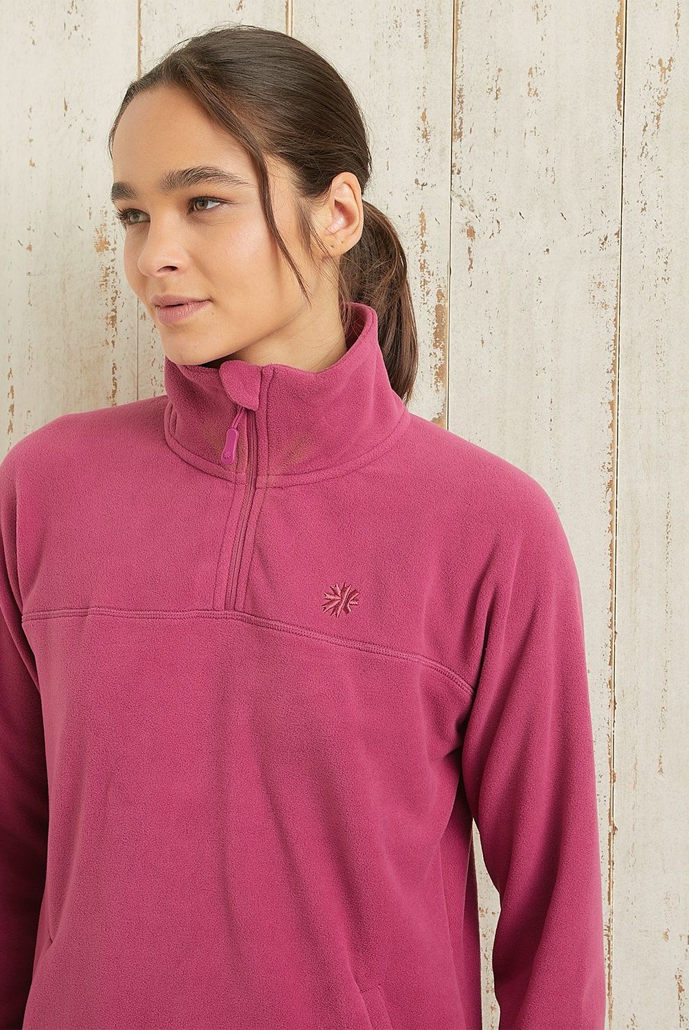 MOUNTAIN GEAR - Polar Deportivo Mountain Gear Manga Larga Mujer Con Cremallera