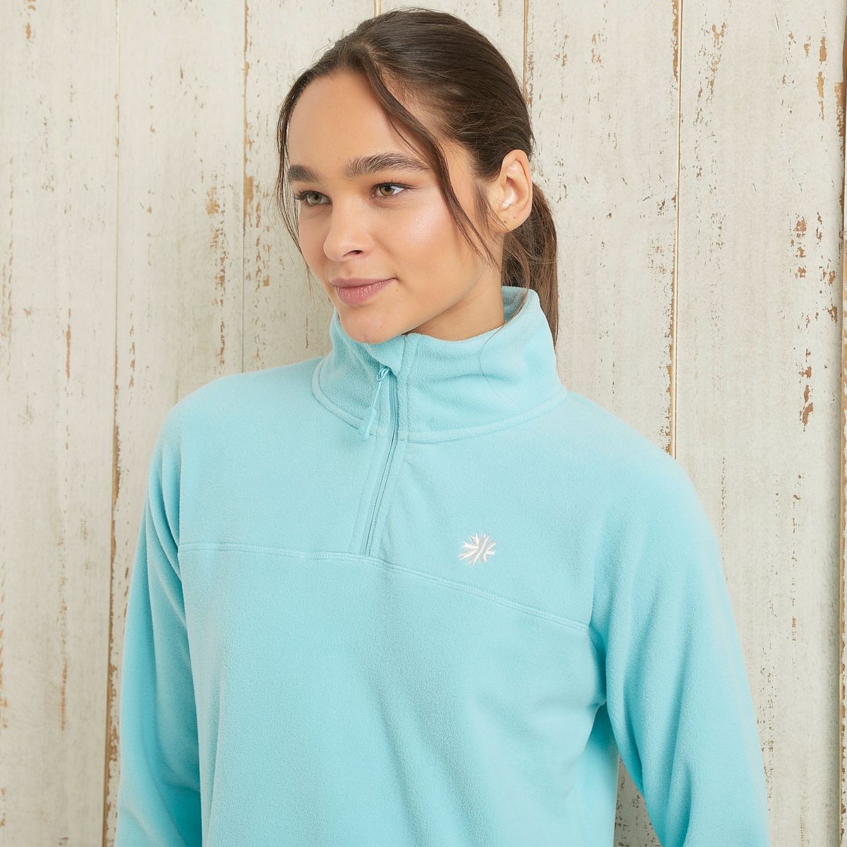 MOUNTAIN GEAR - Polar Deportivo Mountain Gear Manga Larga Mujer Con Cremallera