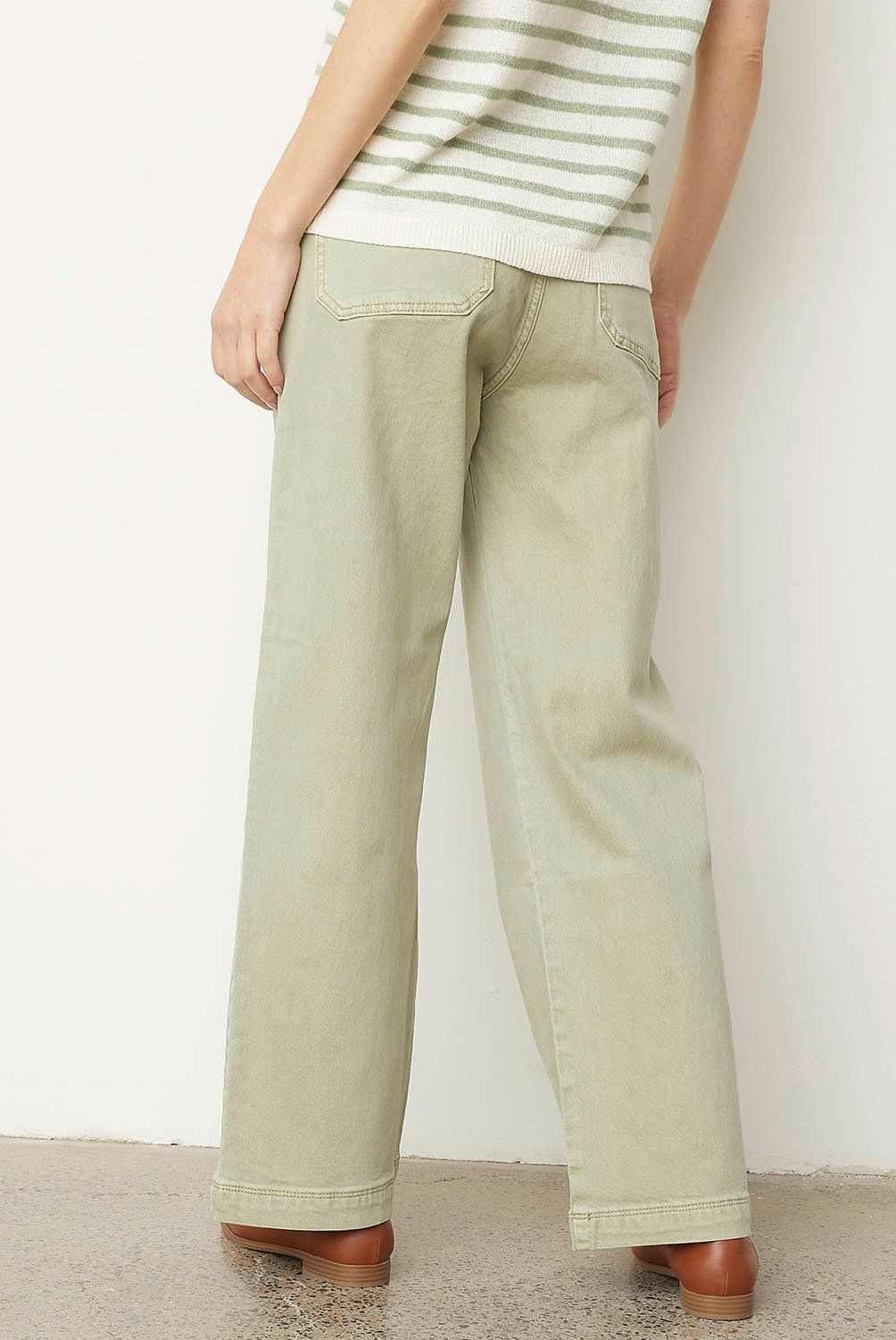 APOLOGY - Jeans Apology Tiro Medio Mujer Estilo Casual Denim