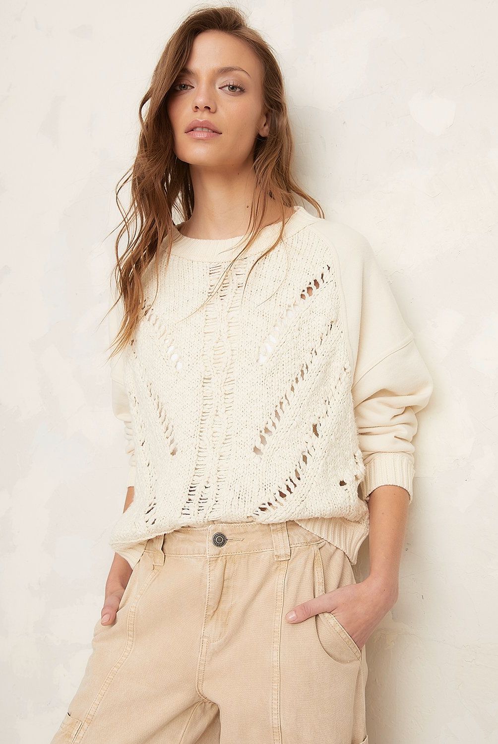 AMERICANINO - Sweater Americanino Mujer Regular Fit Texturado