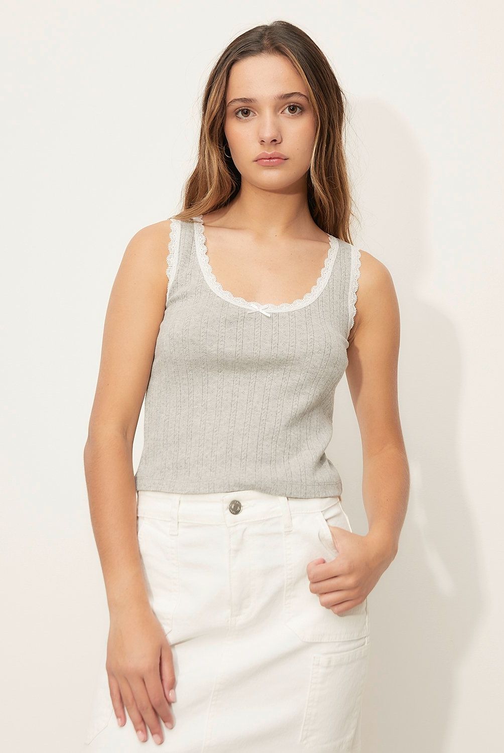 SYBILLA - Peto Sybilla Casual Flores Mujer Sin Mangas