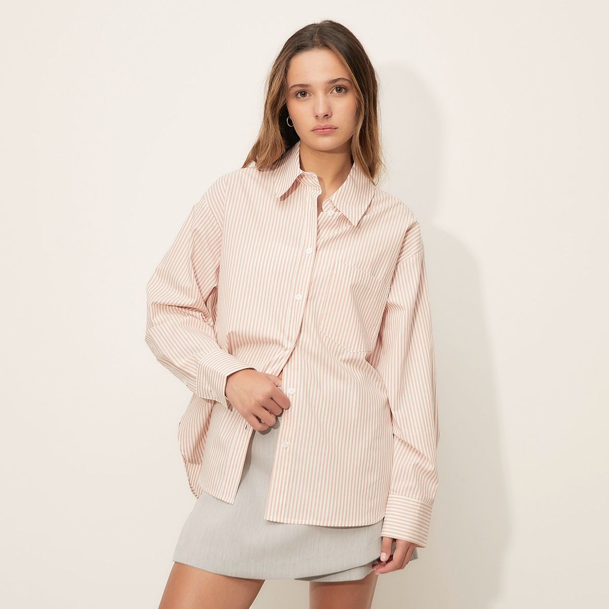 SYBILLA - Blusa Casual Mujer Sybilla Manga Larga Rayas