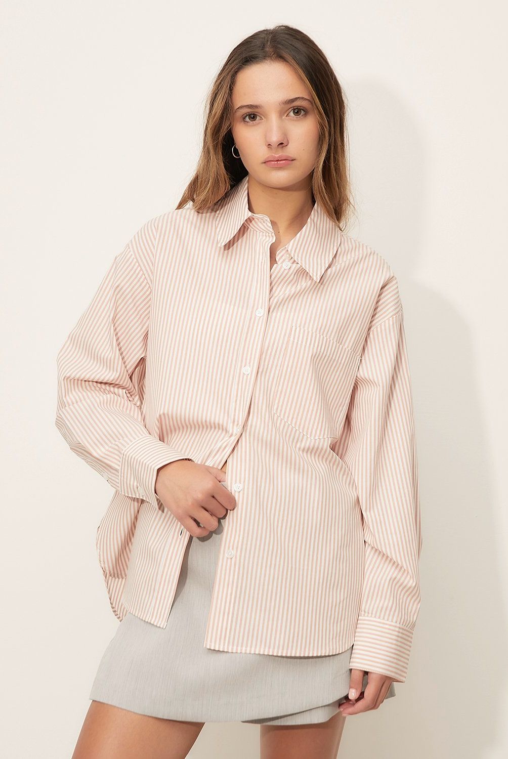 SYBILLA - Blusa Casual Mujer Sybilla Manga Larga Rayas