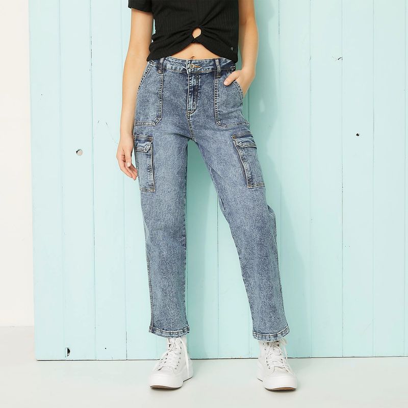 DOO AUSTRALIA - Jeans Cargo Doo Australia Mujer