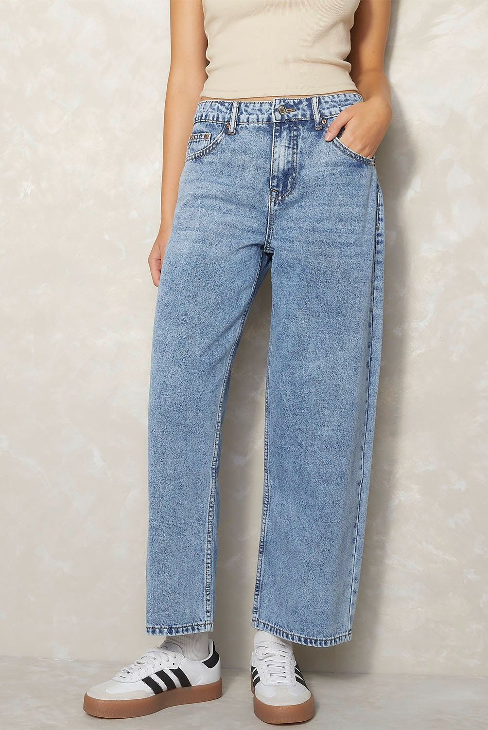 SYBILLA - Jeans Mujer Sybilla Tiro Medio Casuales