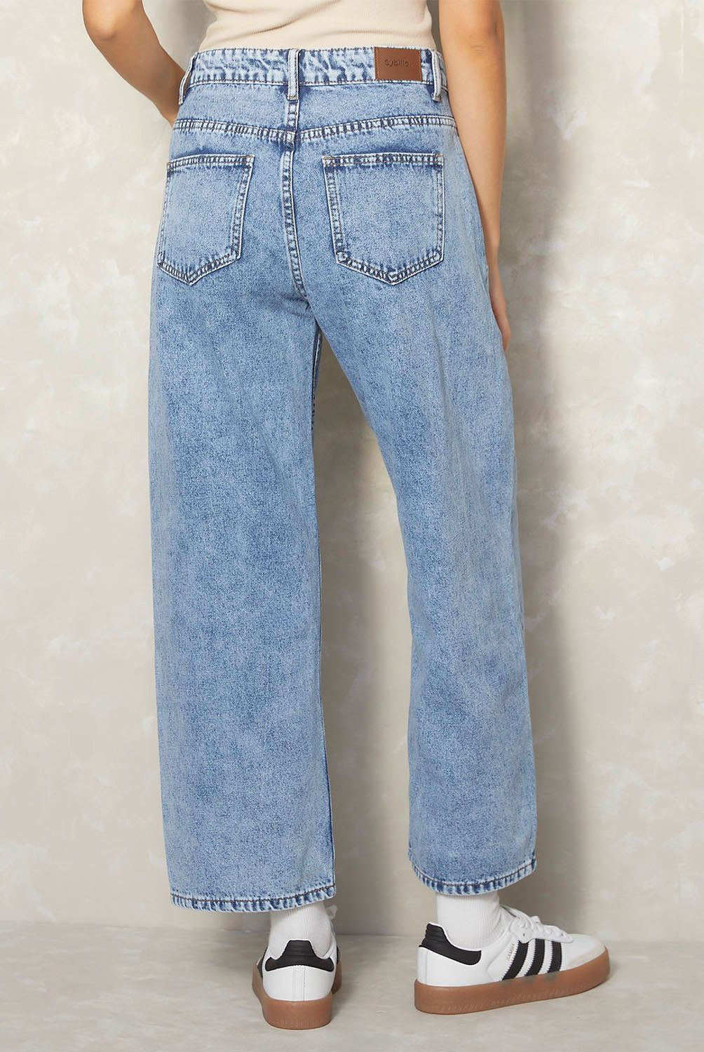 SYBILLA - Jeans Mujer Sybilla Tiro Medio Casuales