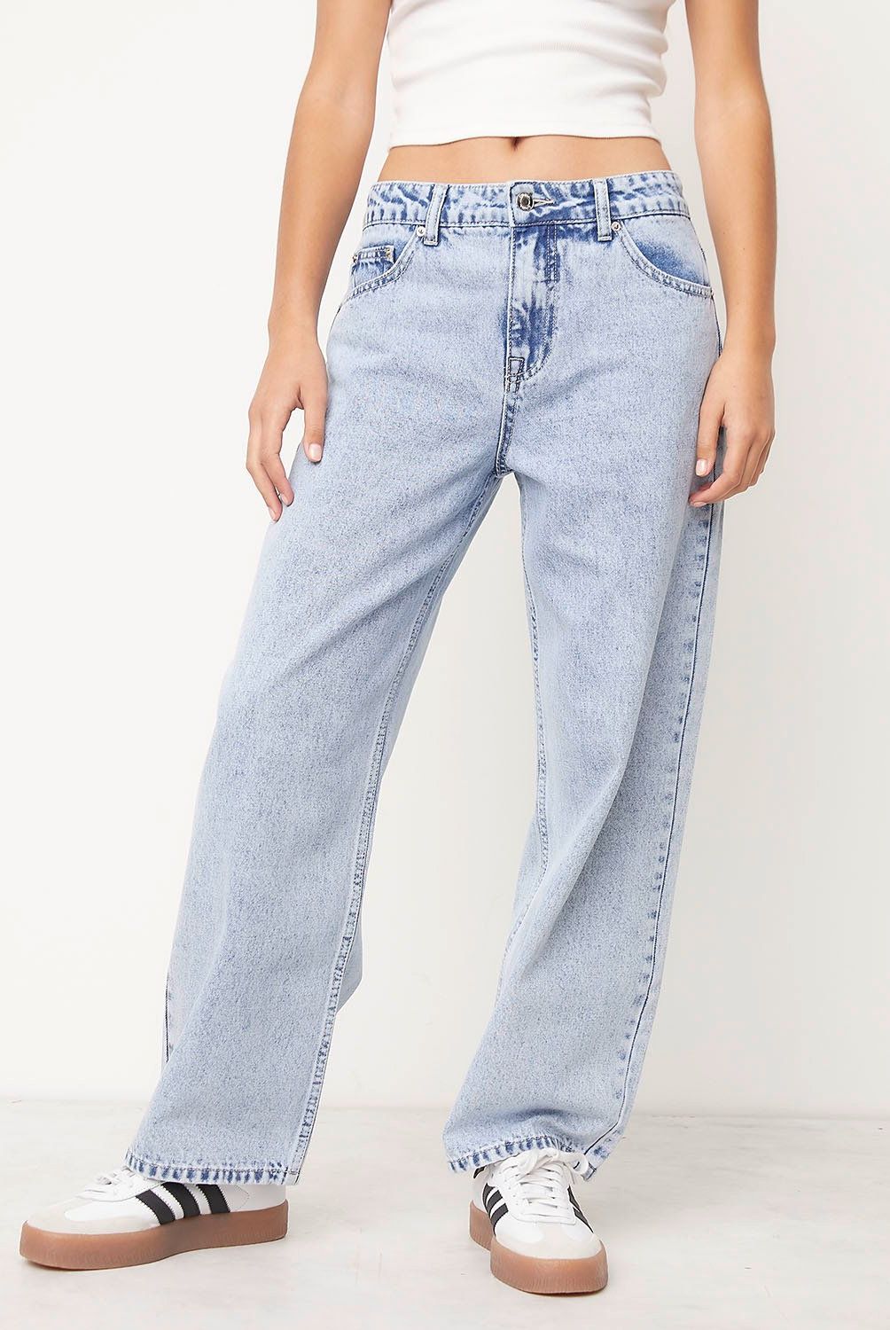 SYBILLA - Jeans Mujer Sybilla Tiro Medio Casuales