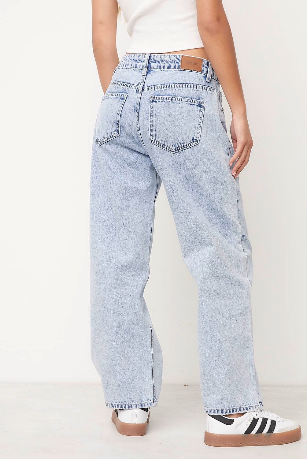 SYBILLA - Jeans Mujer Sybilla Tiro Medio Casuales